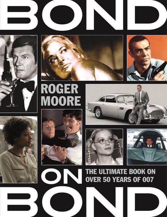 Cover of Bond on Bond by Roger Moore